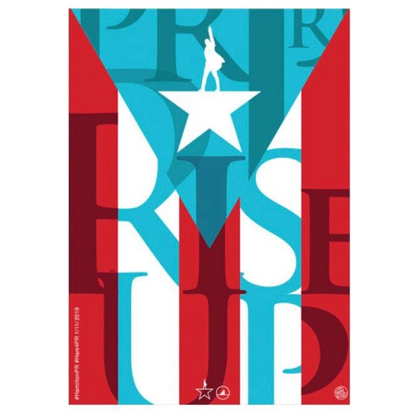 NWOT Hamilton Puerto Rico Rise Up Tote Bag - Picture 2 of 9